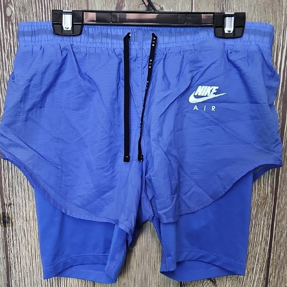 Womens Nike Air Blue Athletic Shorts Sz Small